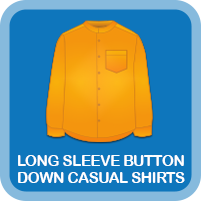 Boys Long Sleeve Button Down Casual Shirts