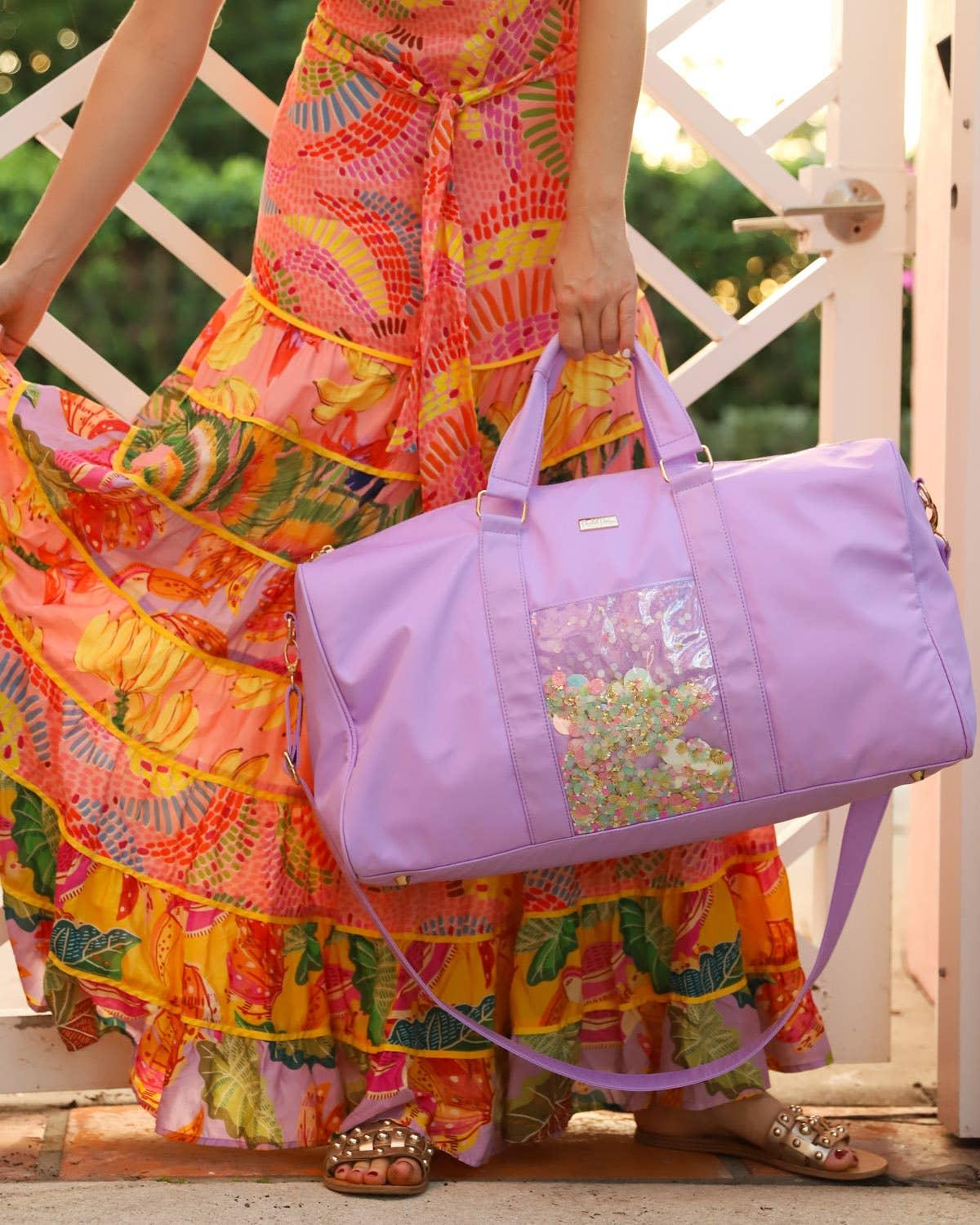 Packed Party Shell-Ebrate Confetti Shore Thing Weekender Duffle Bag - BGCTB50001 Packed Party Shell-Ebrate Confetti Shore Thing Weekender Duffle Bag - BGCTB50001