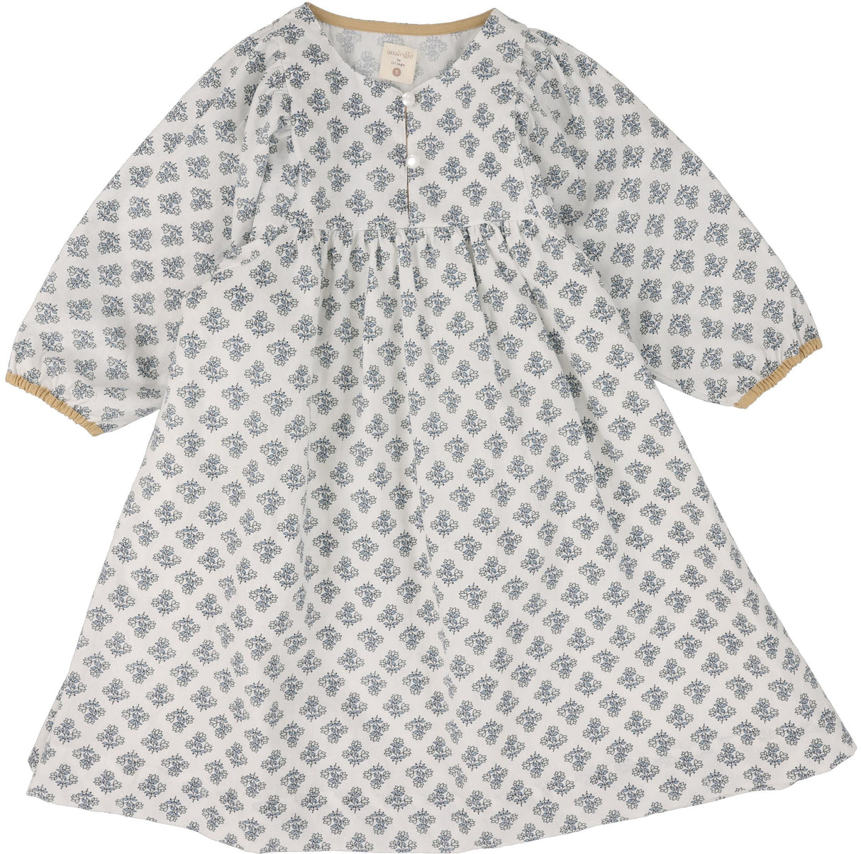 Analogie by Lil Legs Sweetheart Collection Girls 3/4 Sleeve Dress - SHQ Analogie by Lil Legs Sweetheart Collection Girls 3/4 Sleeve Dress - SHQ