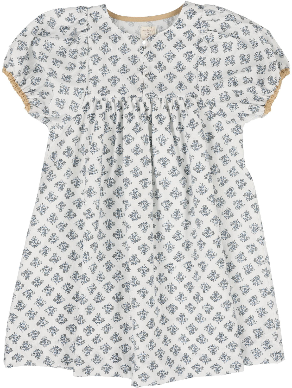 Analogie by Lil Legs Sweetheart Collection Girls Short Sleeve Dress - SHD Analogie by Lil Legs Sweetheart Collection Girls Short Sleeve Dress - SHD