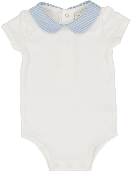 Analogie by Lil Legs Windowpane Collection Baby Boys Short Sleeve Bodysuit - WPO Analogie by Lil Legs Windowpane Collection Baby Boys Short Sleeve Bodysuit - WPO