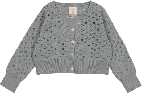 Analogie by Lil Legs Shabbos Collection Girls Pointelle Cardigan