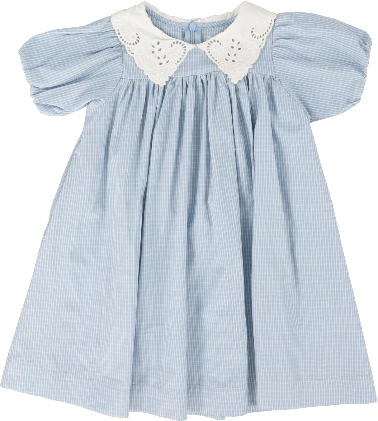 Analogie by Lil Legs Windowpane Collection Girls Short Sleeve Dress - WPDS Analogie by Lil Legs Windowpane Collection Girls Short Sleeve Dress - WPDS