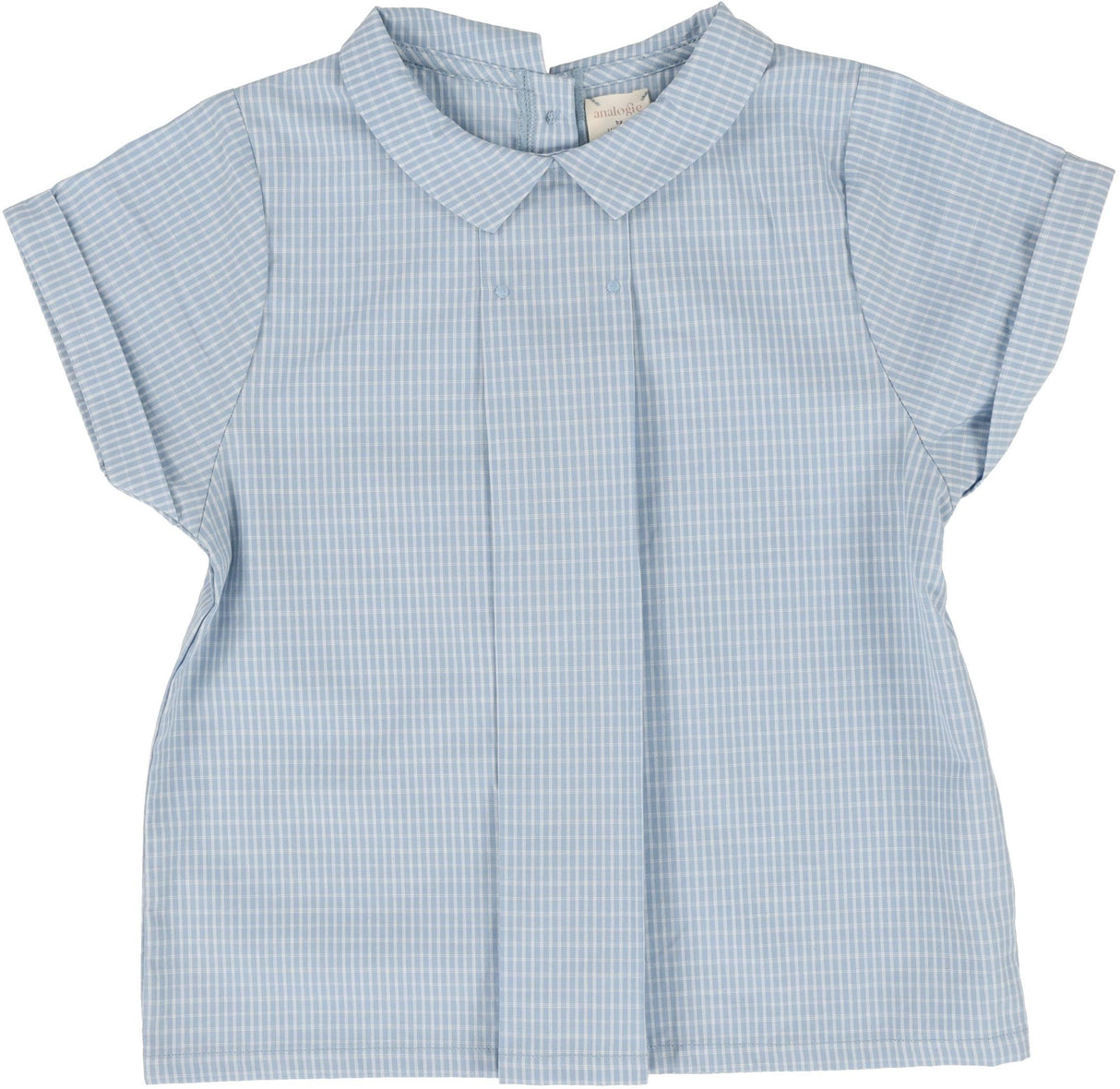 Analogie by Lil Legs Windowpane Collection Baby Toddler Boys Girls Collar Shirt - WPTCS Analogie by Lil Legs Windowpane Collection Baby Toddler Boys Girls Collar Shirt - WPTCS