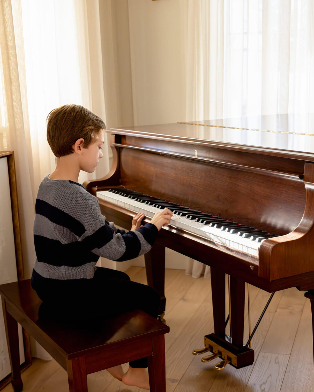 MiniMoi by Memoi Boys Two Tone Knit Sweater - IFT09649 MiniMoi by Memoi Boys Two Tone Knit Sweater - IFT09649