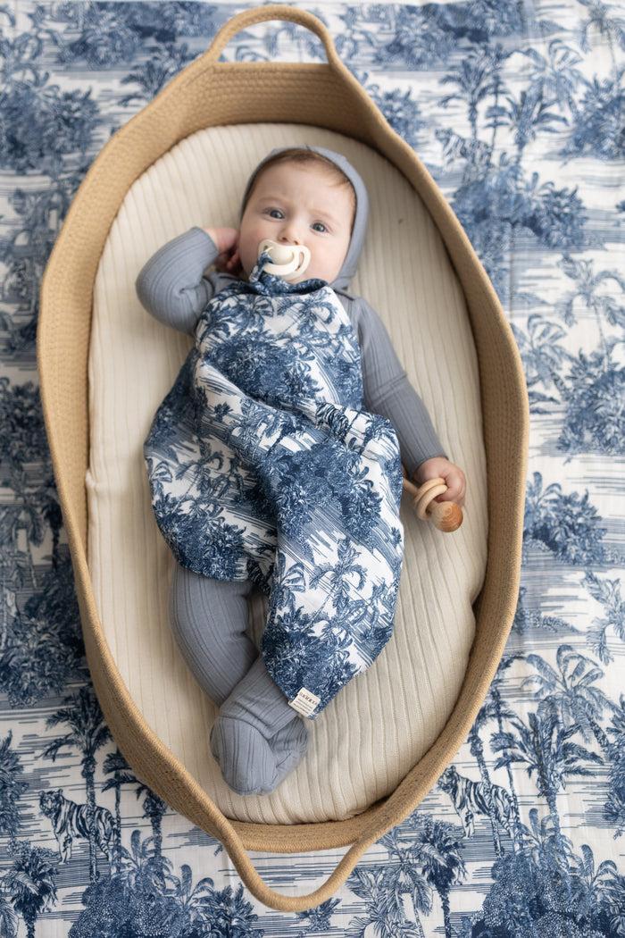Little Threads Baby Boys Girls Muslin Blanket - Jungle Toile Little Threads Baby Boys Girls Muslin Blanket - Jungle Toile