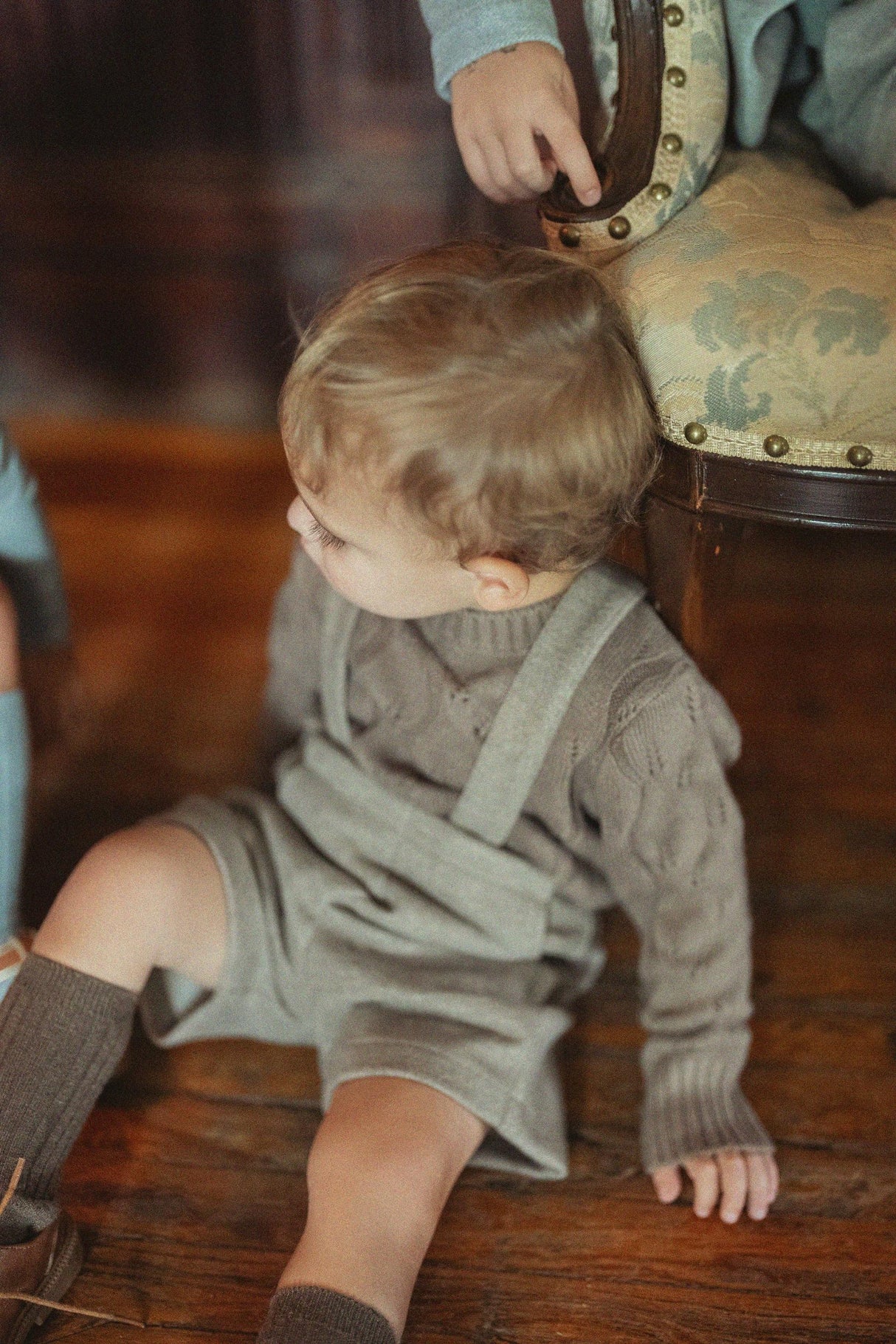 Space Gray Boys Faux Wool Overall - WB6CY3109O Space Gray Boys Faux Wool Overall - WB6CY3109O