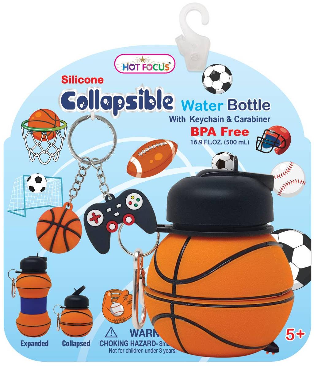 Hot Focus Collapsible Water Bottle Water Bottle - 416BA Hot Focus Collapsible Water Bottle Water Bottle - 416BA
