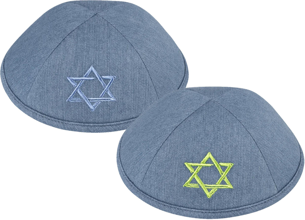 iKippah Denim Star Yarmulka iKippah Denim Star Yarmulka
