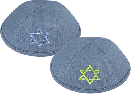 iKippah Denim Star Yarmulka iKippah Denim Star Yarmulka