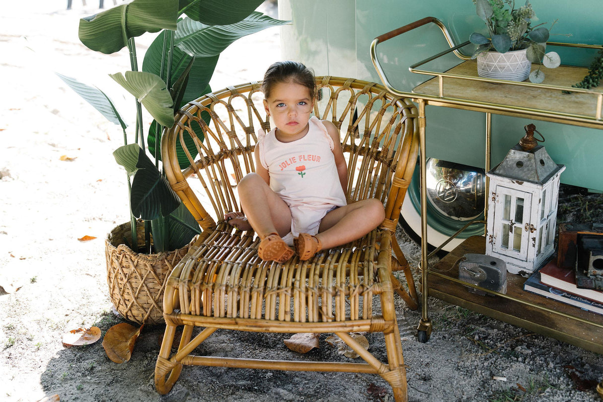 Analogie by Lil Legs Lil People Collection Baby Girls Tulip Romper - LPTLR Analogie by Lil Legs Lil People Collection Baby Girls Tulip Romper - LPTLR