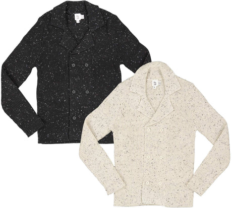 Mr. Mr. Boys Speckled Double Breasted Cardigan - WB3CY2231J