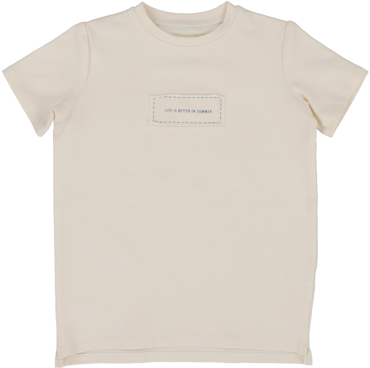 Analogie by Lil Legs Denim Tencel Collection Boys Patch Short Sleeve T-shirt - DTBPT Analogie by Lil Legs Denim Tencel Collection Boys Patch Short Sleeve T-shirt - DTBPT