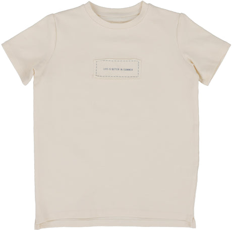 Analogie by Lil Legs Denim Tencel Collection Boys Patch Short Sleeve T-shirt - DTBPT Analogie by Lil Legs Denim Tencel Collection Boys Patch Short Sleeve T-shirt - DTBPT