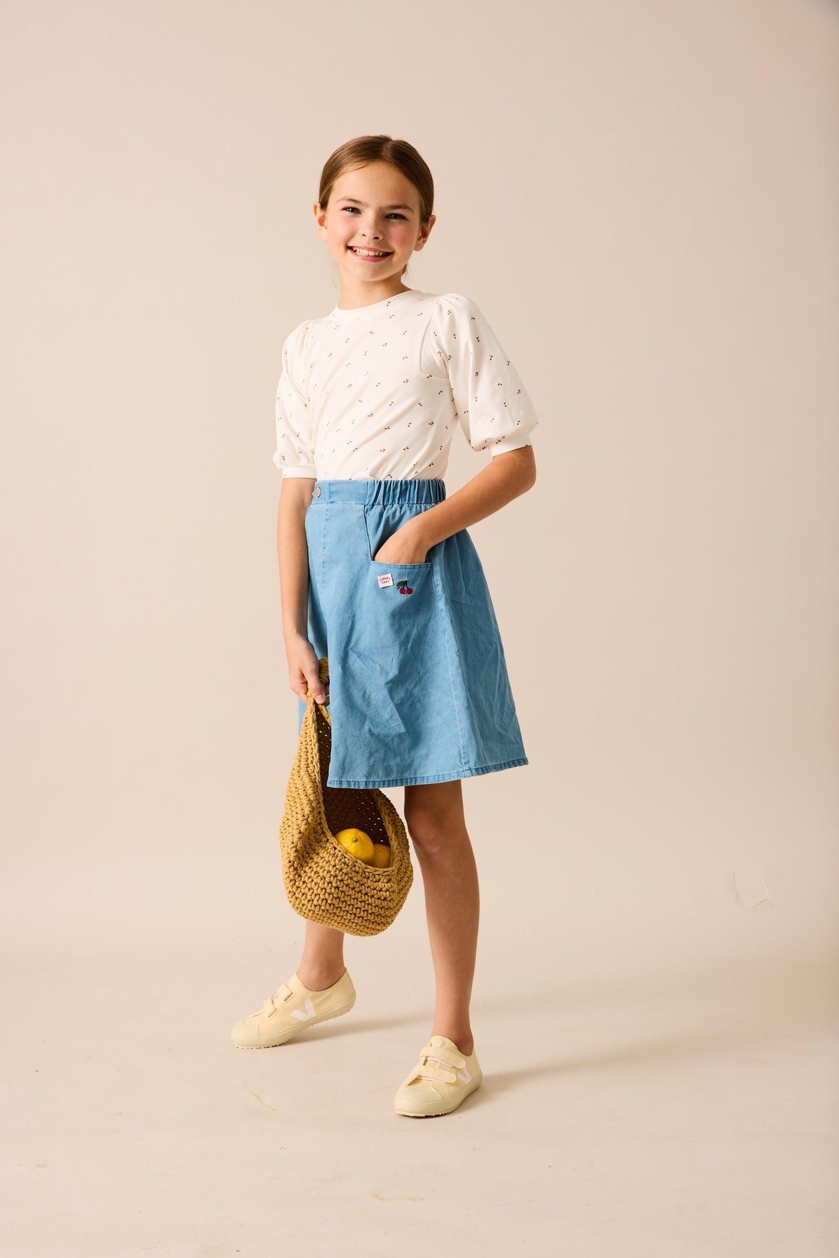 Analogie Lil Legs Denim Capsule Collection Girls Skirt - DSKT Analogie Lil Legs Denim Capsule Collection Girls Skirt - DSKT