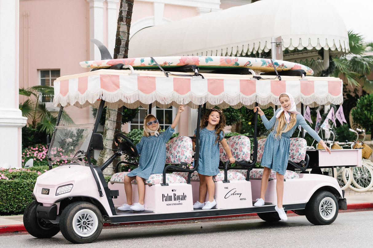 Analogie by Lil Legs Dainty Denim Collection Girls Dainty Denim 3/4 Sleeve Dress - DDDQ Analogie by Lil Legs Dainty Denim Collection Girls Dainty Denim 3/4 Sleeve Dress - DDDQ