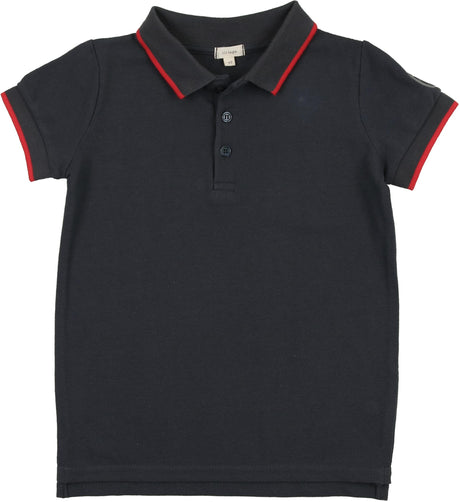 Lil Legs Solid Collection Boys Short Sleeve Polo Shirt