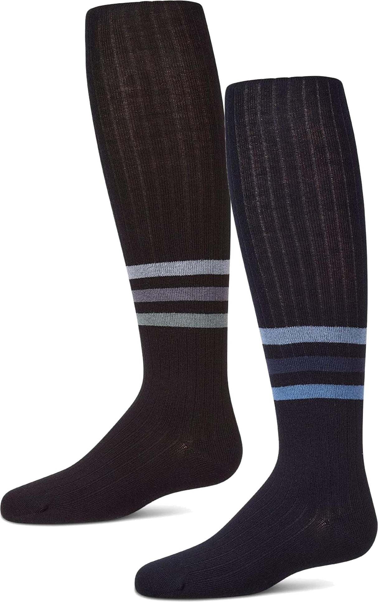 Memoi Girls Stripe Squad Cotton Tights - MKF-4141 Memoi Girls Stripe Squad Cotton Tights - MKF-4141