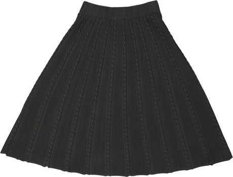 Tikie Studio Girls Knit Cable Skirt - 7472