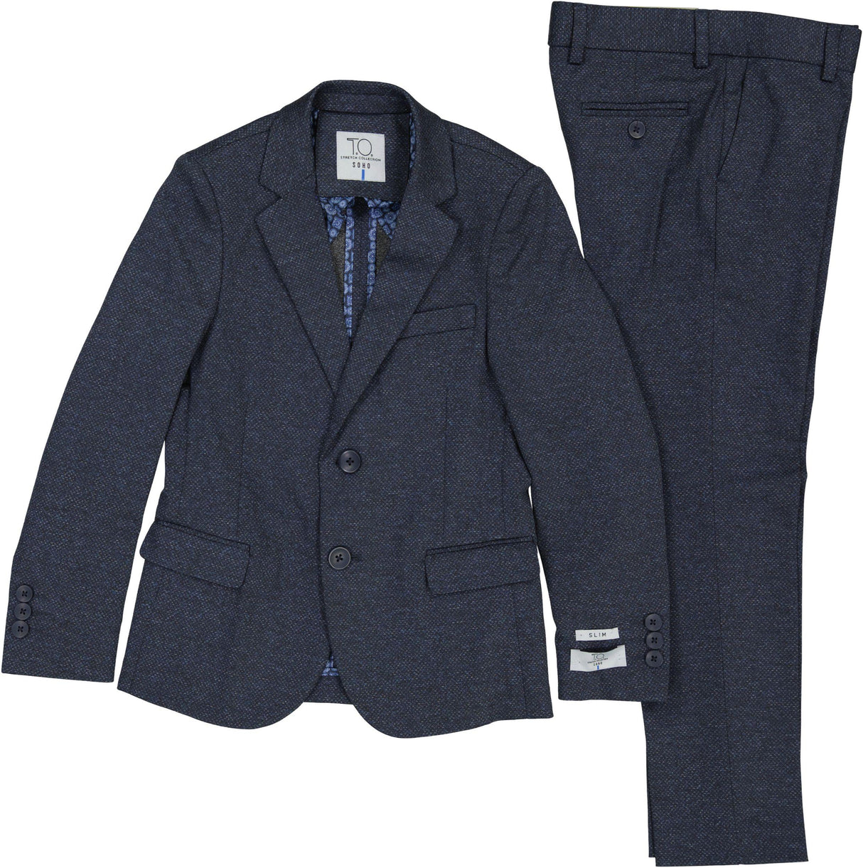 T.O. Collection Boys Fashion Soho Stretch Suit - 9131-400 T.O. Collection Boys Fashion Soho Stretch Suit - 9131-400