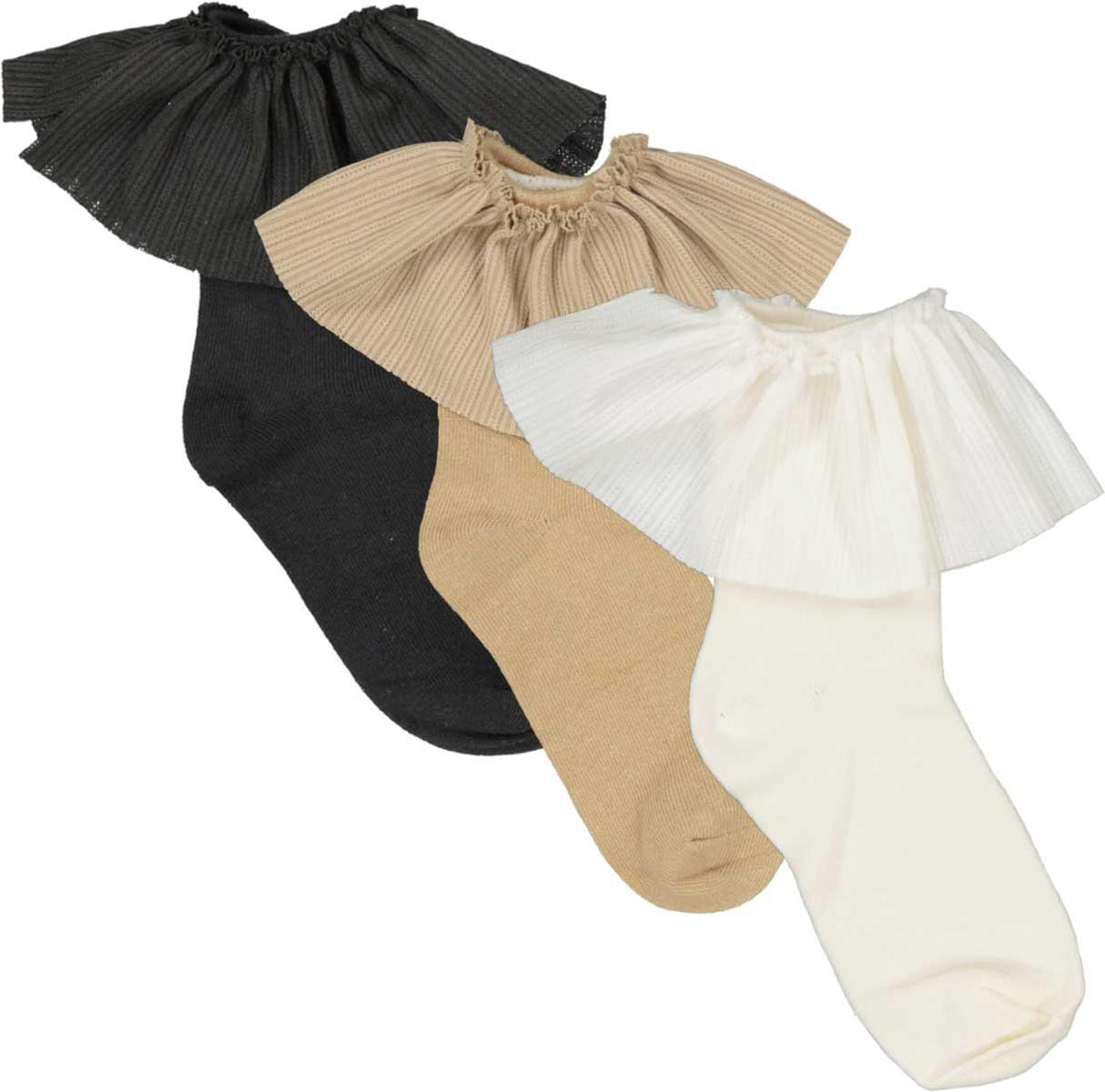 BlinQ Girls Knitted Trim Ankle Socks - 936 BlinQ Girls Knitted Trim Ankle Socks - 936