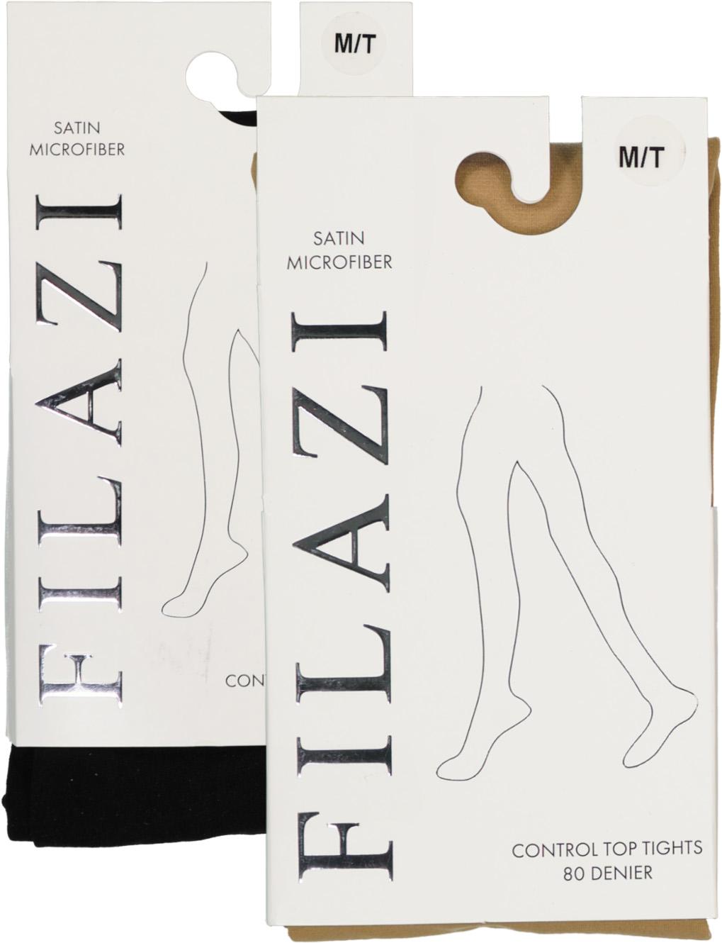 Filazi Womens Deluxe Microfiber 80 Denier Control Top Tights - 66 Filazi Womens Deluxe Microfiber 80 Denier Control Top Tights - 66
