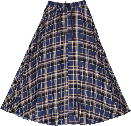 Ginger Teens Womens Plaid Pleated Skirt - WB3CPT4936