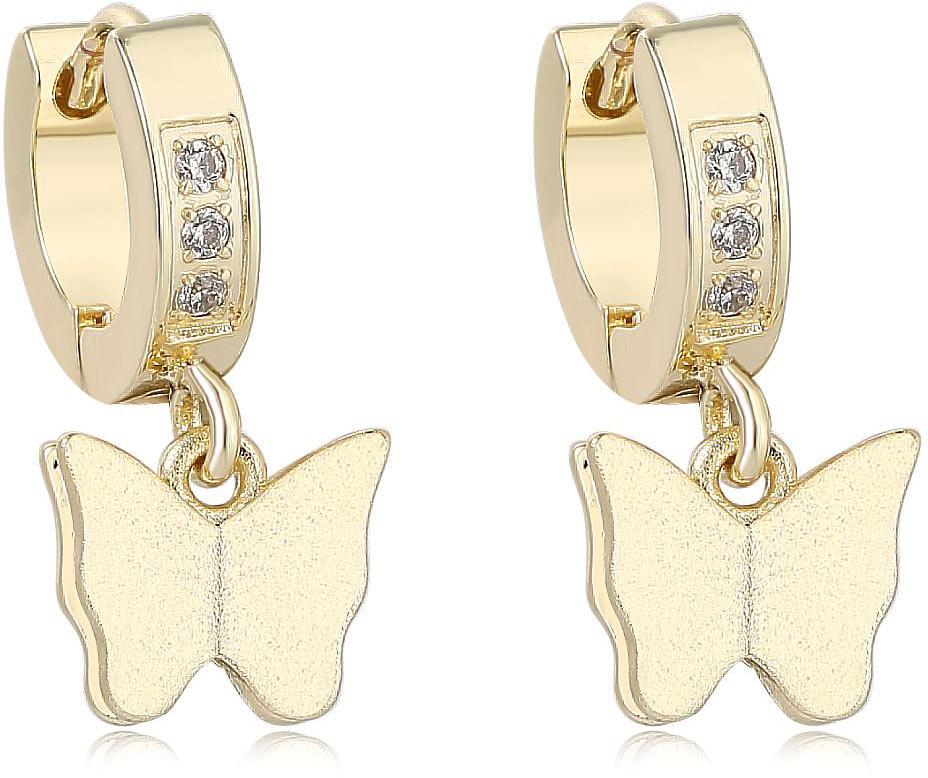 Tiny Gem Girls 3D Butterfly Earring - TG3015 Tiny Gem Girls 3D Butterfly Earring - TG3015