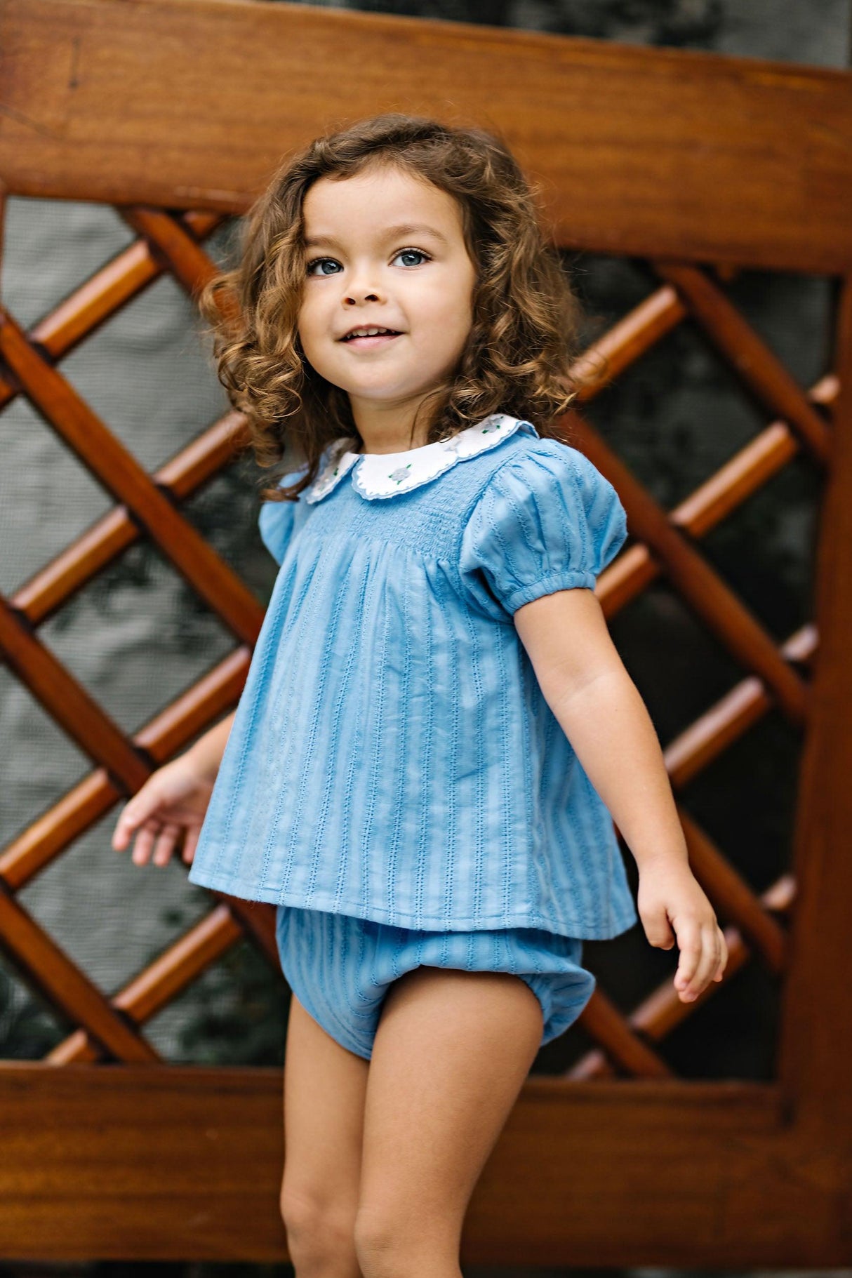 Analogie by Lil Legs Downtown Collection Baby Girls Smocked Outfit - DTST Analogie by Lil Legs Downtown Collection Baby Girls Smocked Outfit - DTST