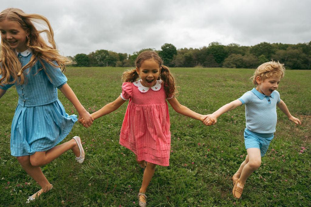 Analogie by Lil Legs Downtown Collection Girls Short Sleeve Dress - DDRSS Analogie by Lil Legs Downtown Collection Girls Short Sleeve Dress - DDRSS