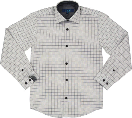 L & Z Royal Boys Long Sleeve Dress Shirt - 5955