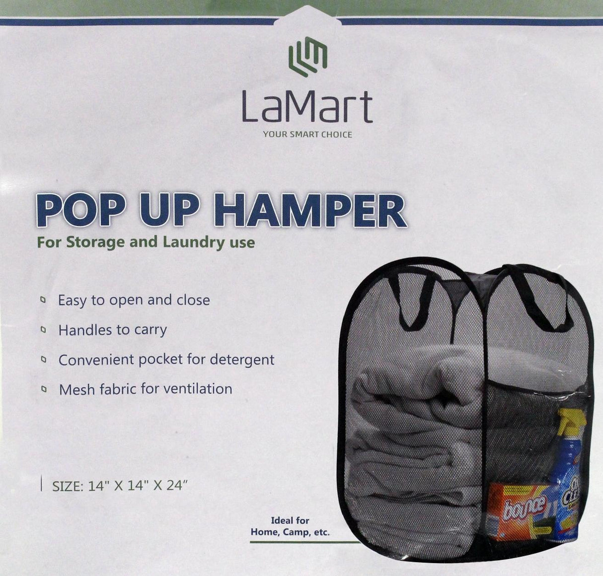 La Mart Pop-Up Hamper - 520 La Mart Pop-Up Hamper - 520