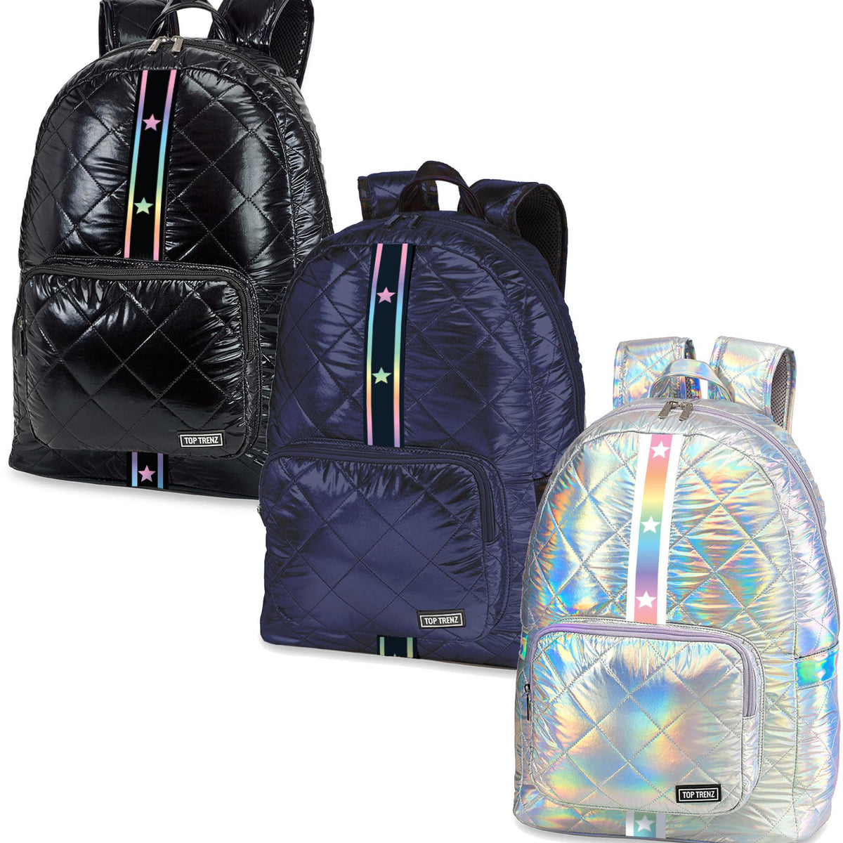 Top Trenz Backpack BPPUFGRAID ShirtStop