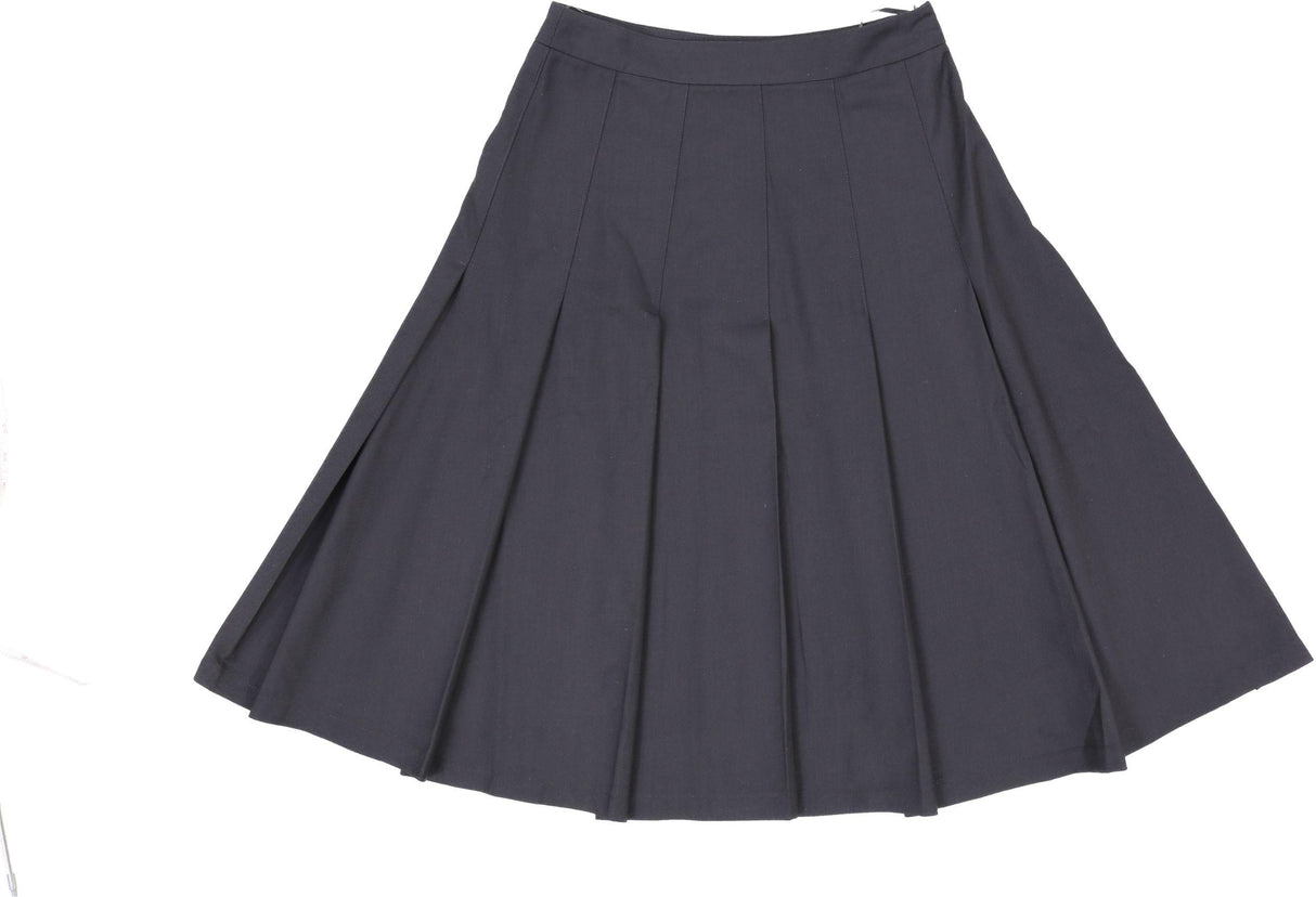 Wear & Flair Womens Box Pleat Skirt - SWF2224 Wear & Flair Womens Box Pleat Skirt - SWF2224