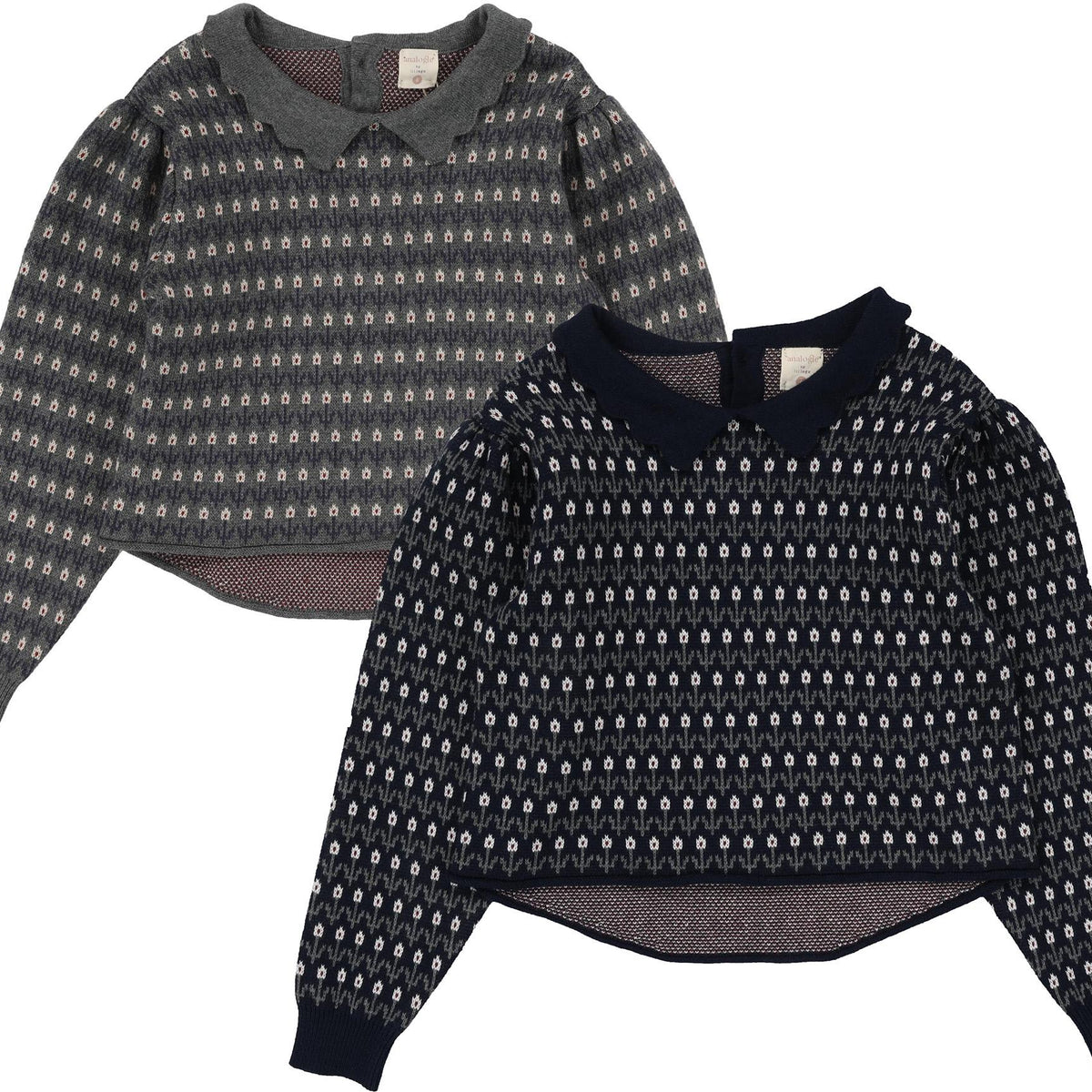Analogie Multi Knit Crewneck Set - Wheat (Downtown Collection)