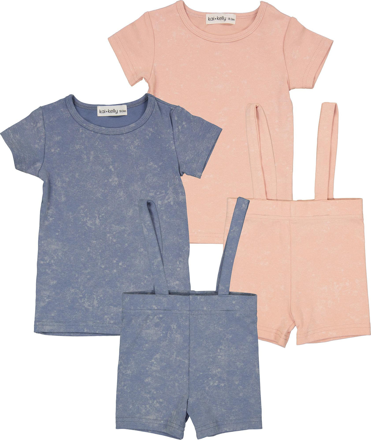 Kai x Kelly Baby Boys Girls Tie Dye Outfit - F25359 Kai x Kelly Baby Boys Girls Tie Dye Outfit - F25359