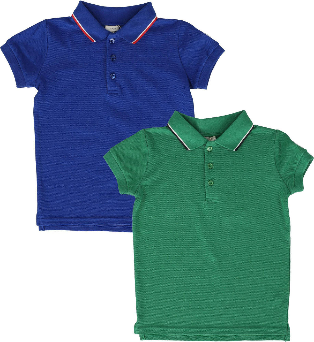 Lil Legs Boys Double Stripe Short Sleeve Polo Shirt - PDSP Lil Legs Boys Double Stripe Short Sleeve Polo Shirt - PDSP