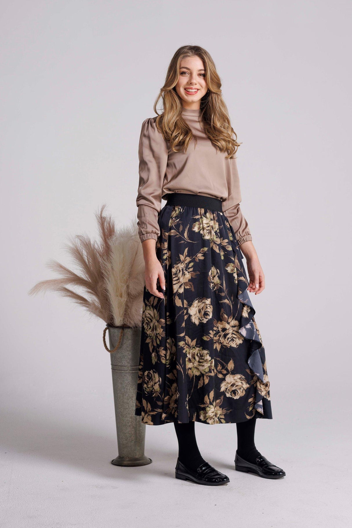 Lilac Designz Teens Womens Mock Neck Top - 3034TW Lilac Designz Teens Womens Mock Neck Top - 3034TW