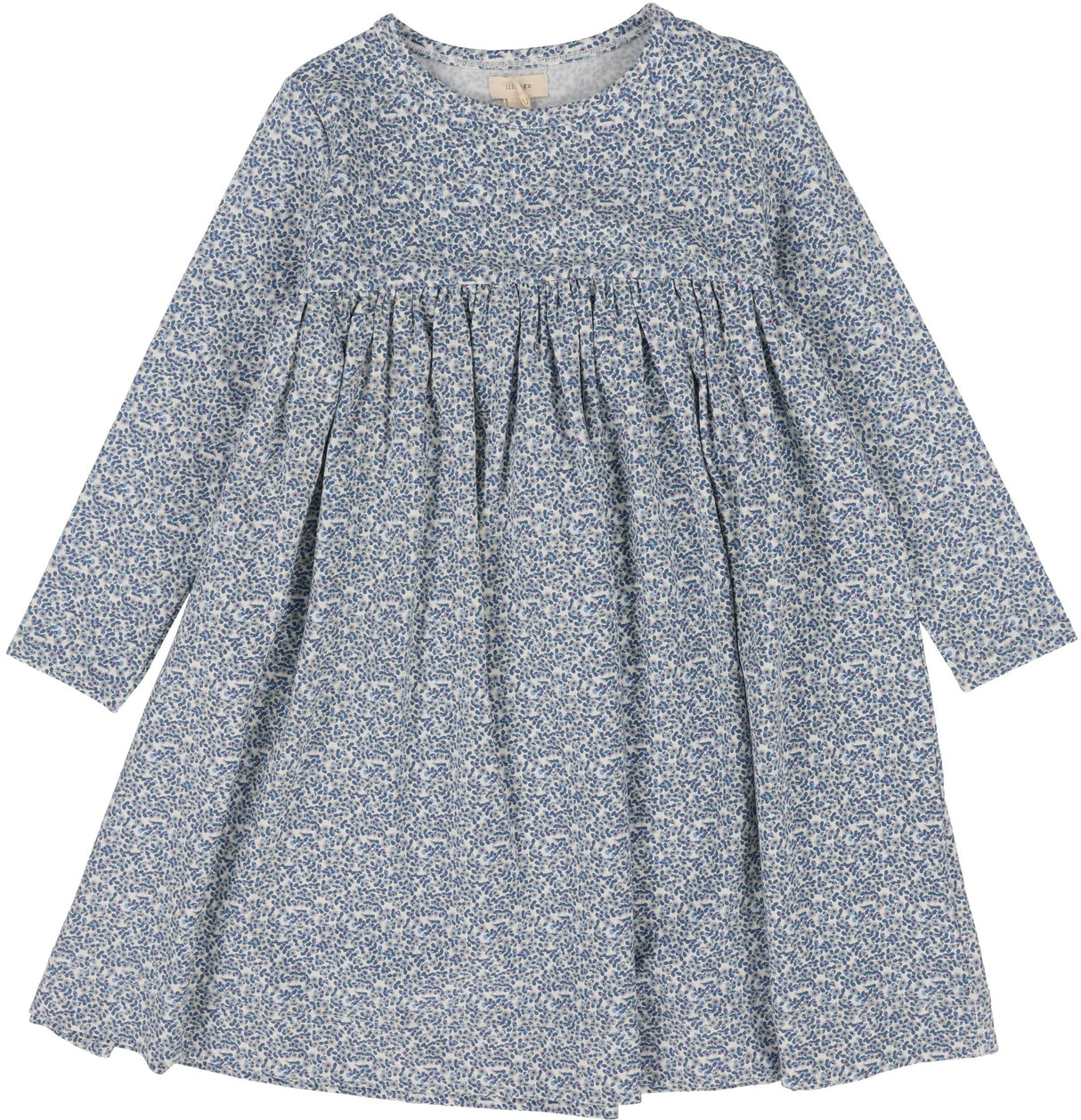 Lil Legs Print Collection Girls Poppy Floral Print Long Sleeve Dress - PCPFDQ Lil Legs Print Collection Girls Poppy Floral Print Long Sleeve Dress - PCPFDQ