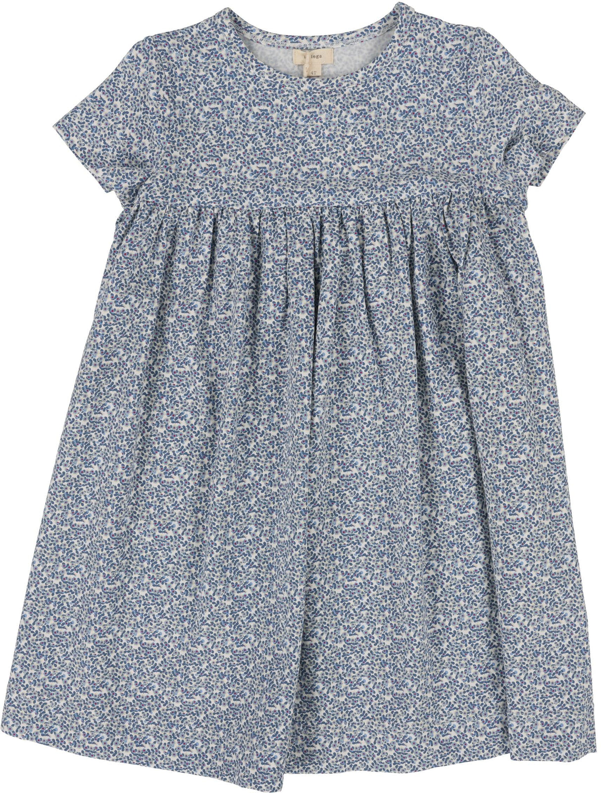 Lil Legs Print Collection Girls Poppy Floral Print Short Sleeve Dress - PCPFDS Lil Legs Print Collection Girls Poppy Floral Print Short Sleeve Dress - PCPFDS