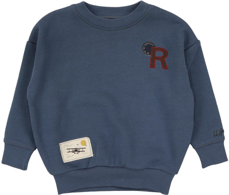 Lil Legs Wardrobe Staple Collection Boys Patch Sweatshirt - PSW Lil Legs Wardrobe Staple Collection Boys Patch Sweatshirt - PSW