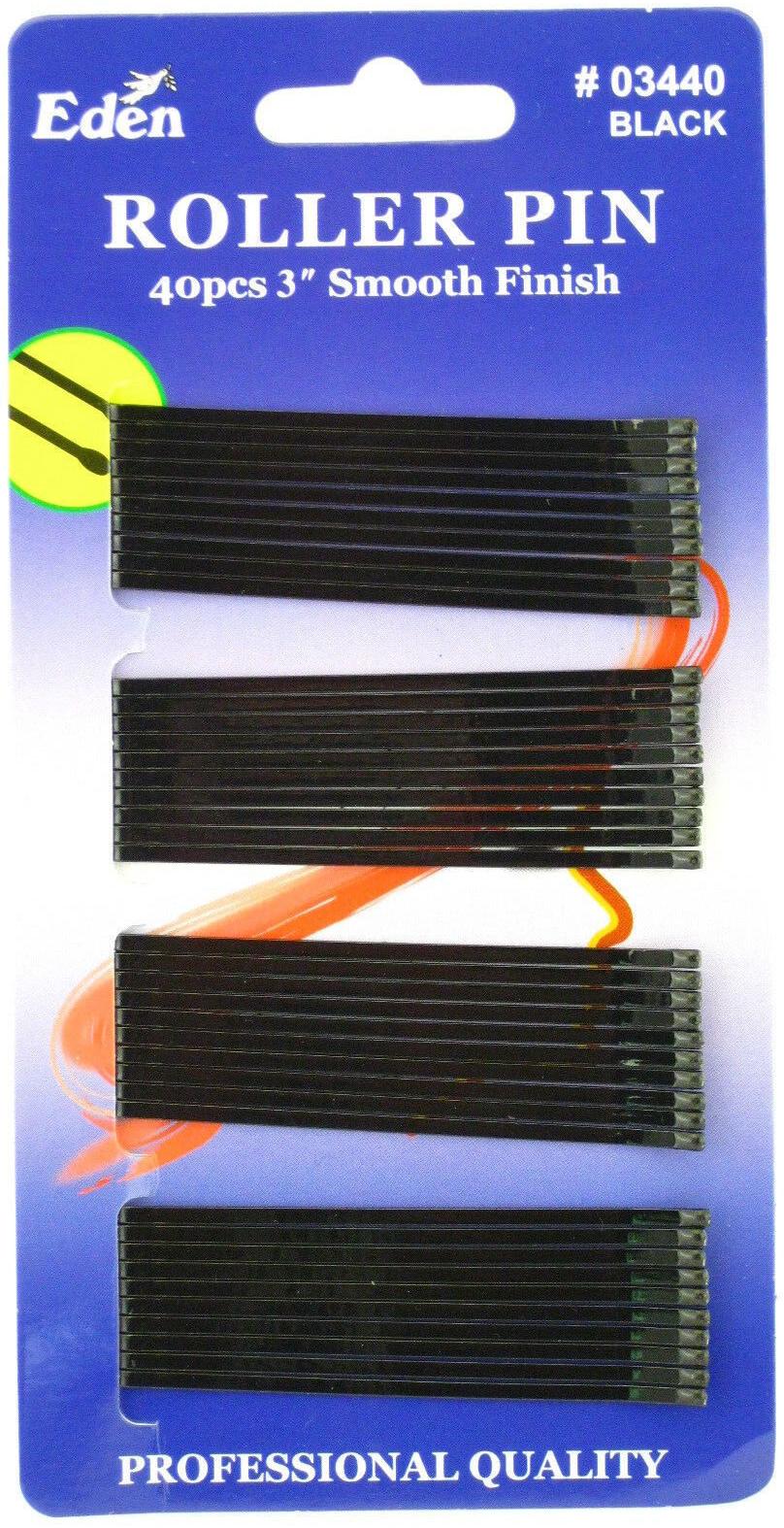 Eden 3 Inch Smooth Finish Bobby Pins 40 Pack - 03440 Eden 3 Inch Smooth Finish Bobby Pins 40 Pack - 03440