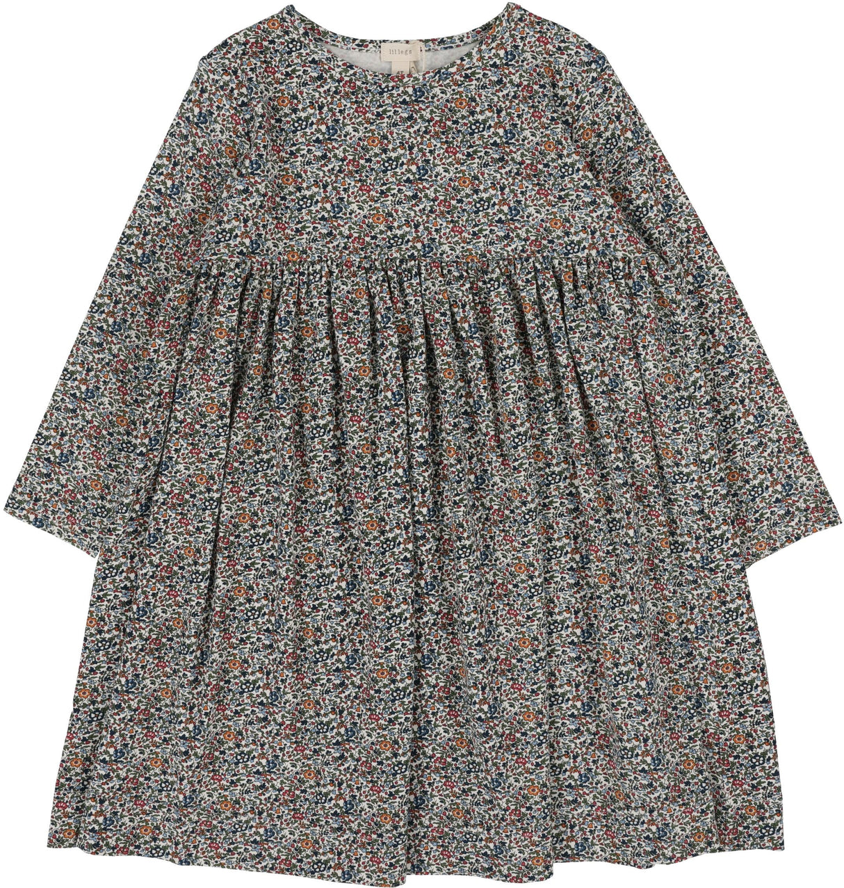 Lil Legs Print Collection Girls Liberty Long Sleeve Dress - PCLDL Lil Legs Print Collection Girls Liberty Long Sleeve Dress - PCLDL