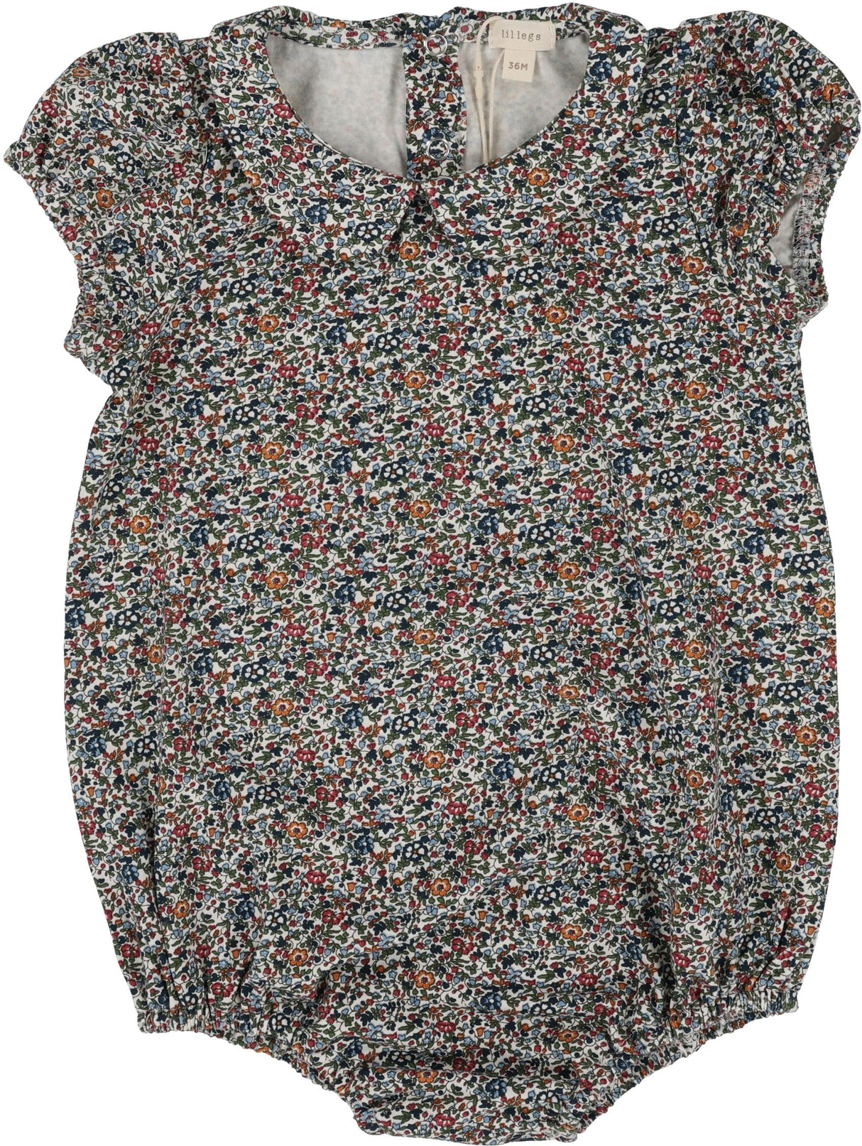 Lil Legs Print Collection Baby Toddler Girls Liberty Romper - PCLBR Lil Legs Print Collection Baby Toddler Girls Liberty Romper - PCLBR