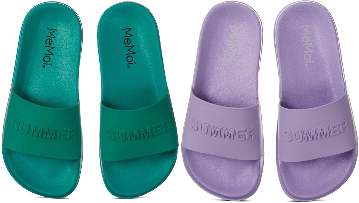 Memoi Boys Girls Summer Slides - MKS-0012 Memoi Boys Girls Summer Slides - MKS-0012