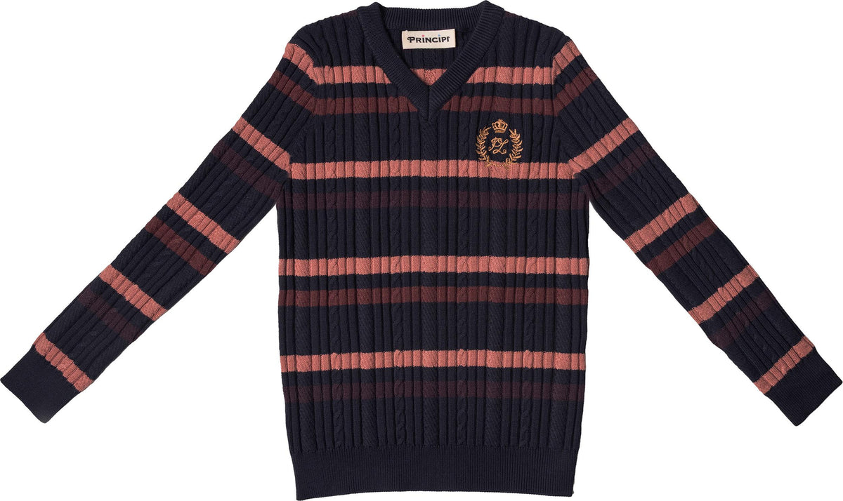 Principi Boys Striped Sweater - KW59 Principi Boys Striped Sweater - KW59