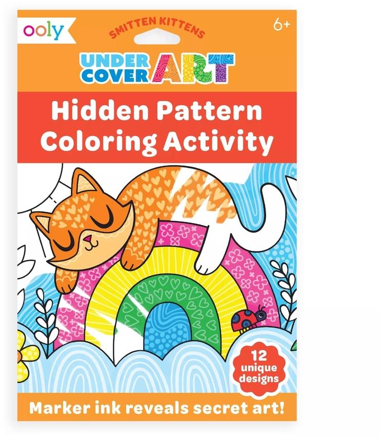 ooly Undercover Art Activity Book - 161-117 ooly Undercover Art Activity Book - 161-117