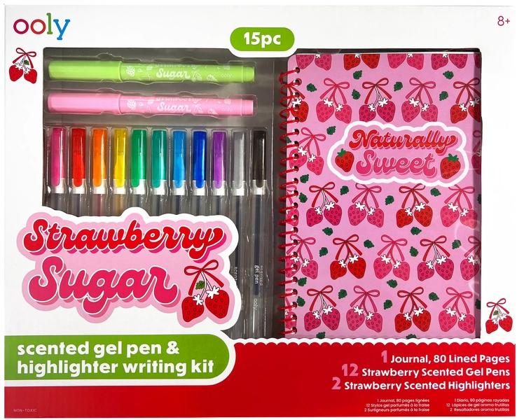 ooly Strawberry Sugar Stationery Set - 161-169 ooly Strawberry Sugar Stationery Set - 161-169
