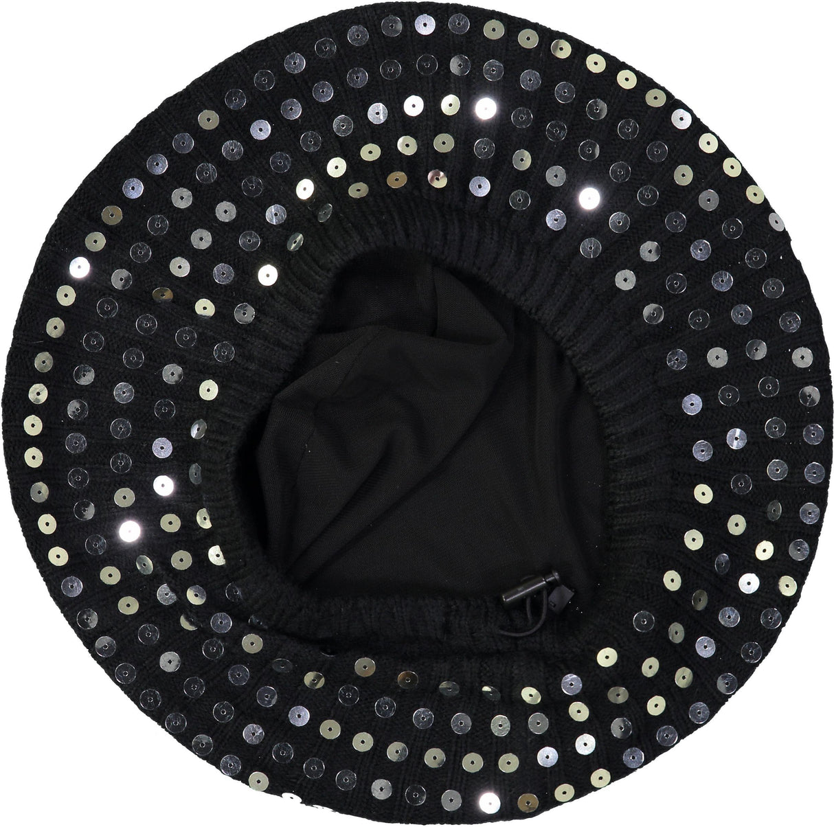 Revaz Womens Sequin Ribbed Knit Lined Beret/Snood - SSB25 Revaz Womens Sequin Ribbed Knit Lined Beret/Snood - SSB25