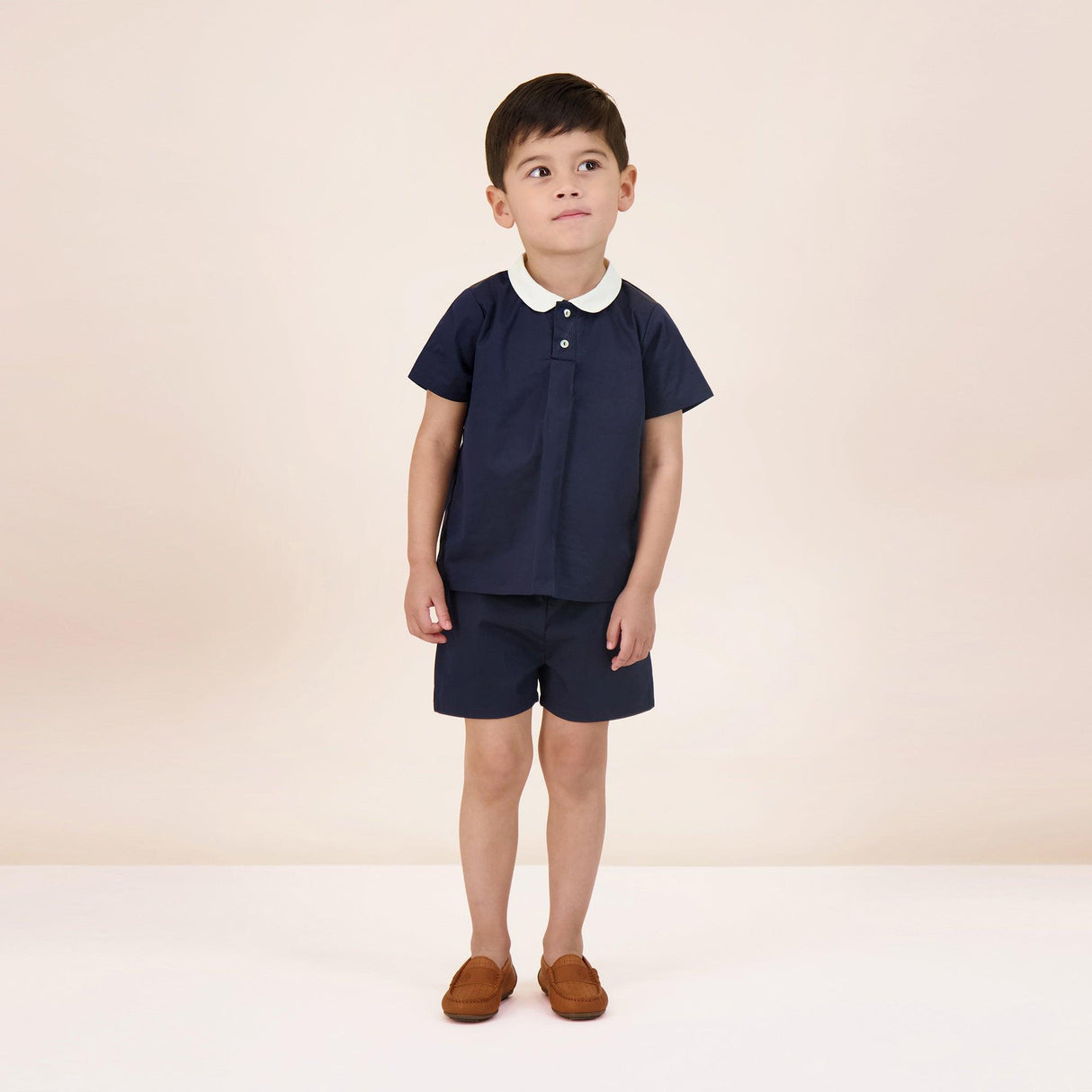 Analogie by Lil Legs Popelin Collection Baby Toddler Boys Popelin Peter Pan Outfit - PPPST Analogie by Lil Legs Popelin Collection Baby Toddler Boys Popelin Peter Pan Outfit - PPPST